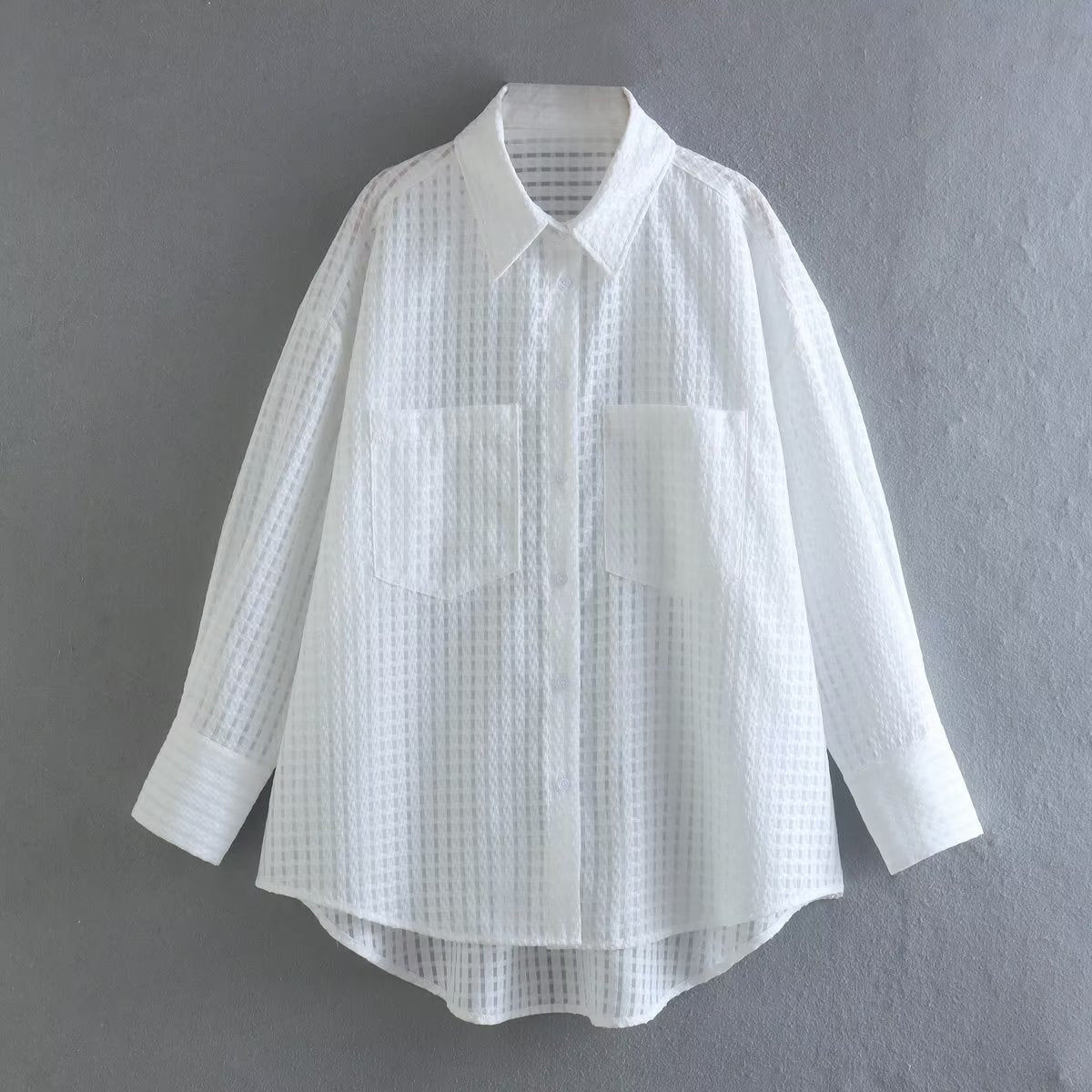 Women's Casual white shirt for work
