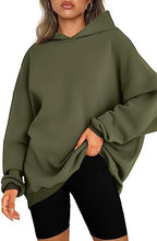 Women's Hooded Pullover Oversized Loose Casual Brushed Hoody