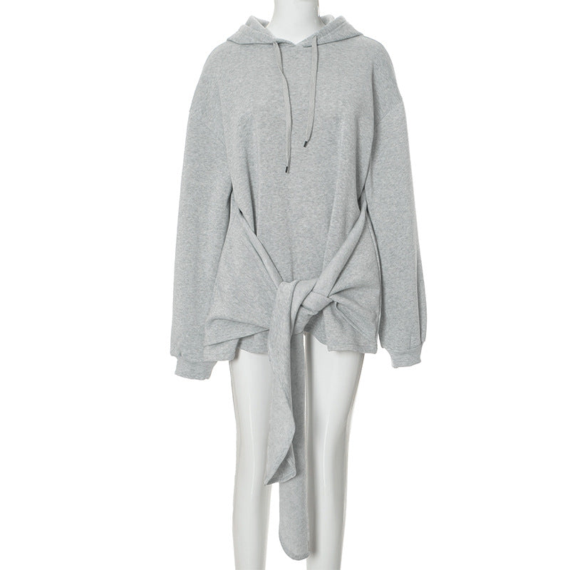 Hooded Pullover Loose Cool Casual Sweatshirt for Women