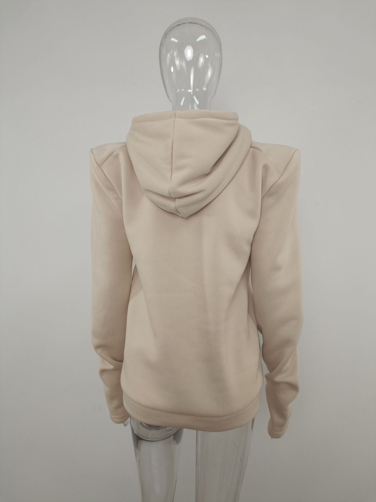 Women's Casual Solid Color Hooded Sweatshirts