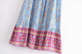 Bohemian Rayon Positioning Women Printed Wear Skirt