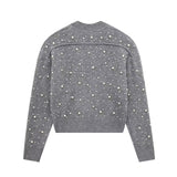 Women's Heavy Cardigan Sweaters Gray