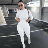 Women's Casual Two piece Sporty Suit