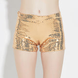 High Elastic Stretchable Sequin Shorts