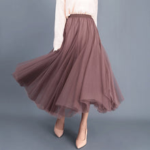 Ankle Length Skirt High Waist Slim Fit Fairy Skirt