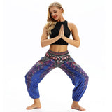 Belly Dance Ethnic Casual Pants Women Yoga Bloomers