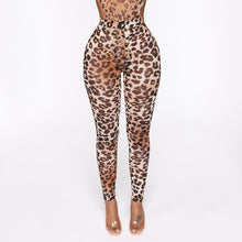leopard jumpsuit Two Piece Set for women