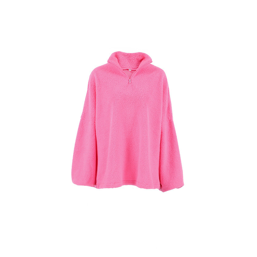 Pink cute sweatshirts for women