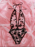 See Thru Lingerie with Embroidery