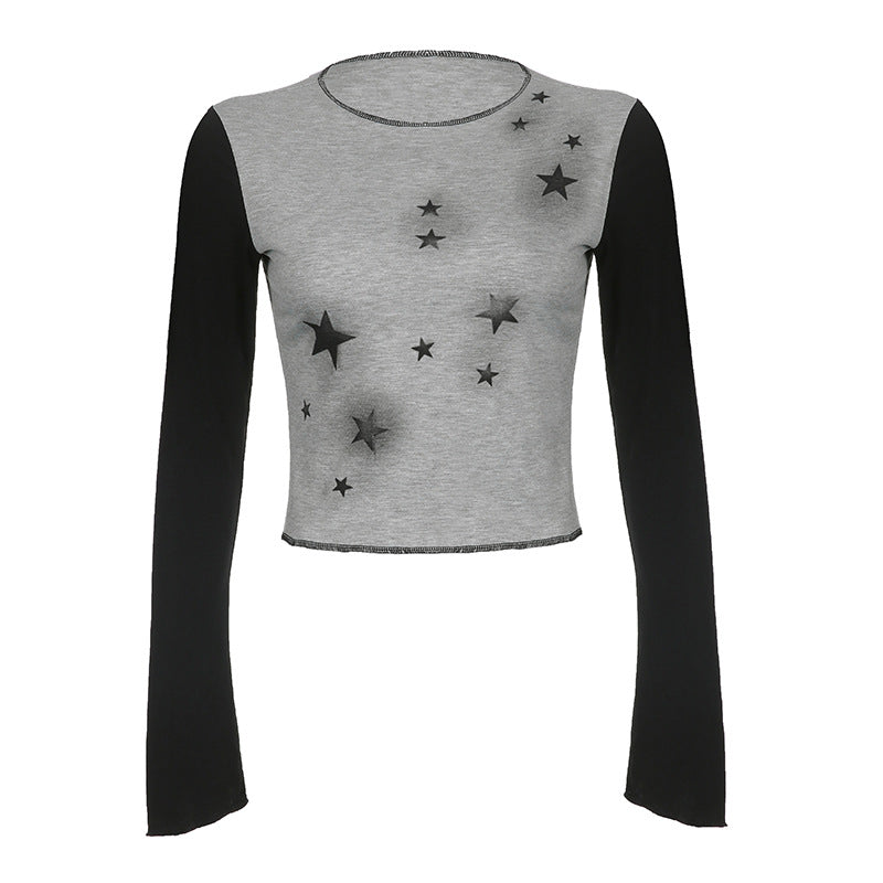All Match Micro Pull Long Sleeve Top