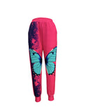 Women Casual Animal Printed Ankle Tied Sports Trousers