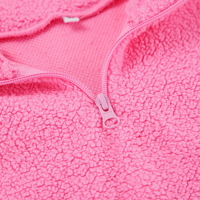 Pink cute sweatshirts for women
