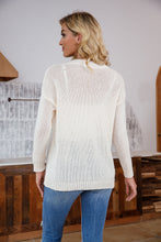 Crochet Loose Long-Sleeved Sweater