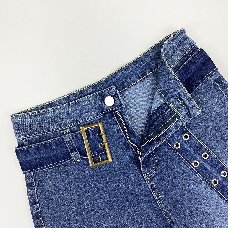 Stretch Blue Jeans for Women
