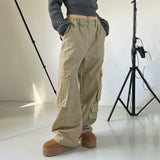 Street Trend BF Elastic Waist Overalls Jeans