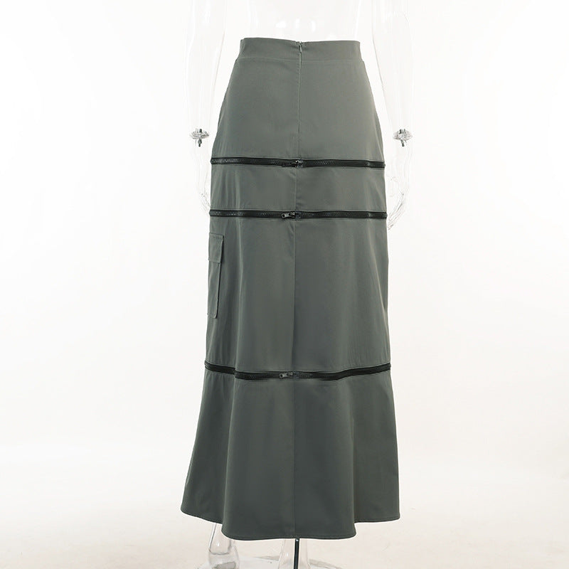 Balloon Skirt Maxi Length Vintage Style