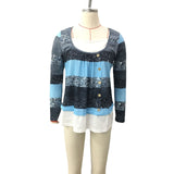 Casual round neck long sleeve pullover