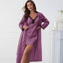 Women Imitated Silk Pajamas Suit Suspender